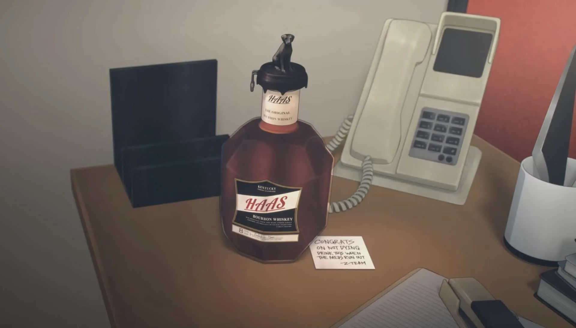 Haas Bourbon Whiskey 8yo Dispatch game