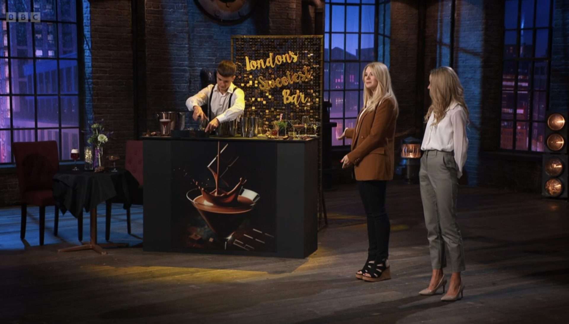 BBC Dragons Den The Chocolate Cocktail Club