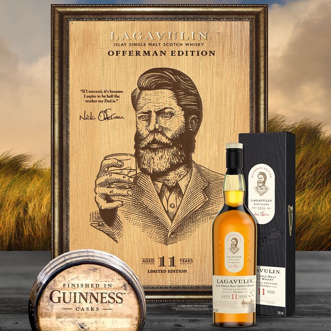 Nick Offerman and Lagavulin Single Malt Inside the Cask