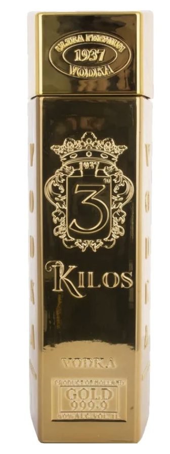 3 Kilos Premium Gold Vodka