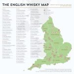 The English Whisky Map 6th Edition