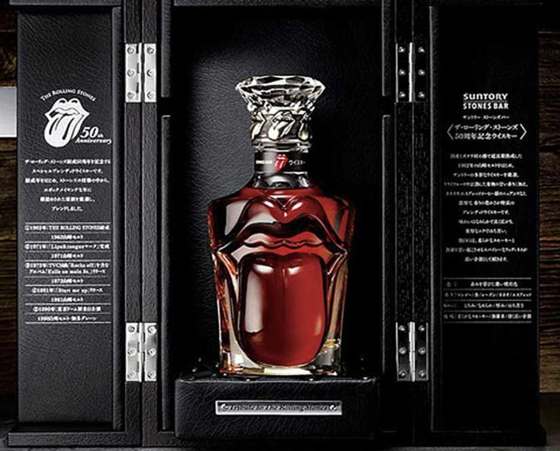 The Rolling Stones Suntory 50th Anniversary release rock band spirits