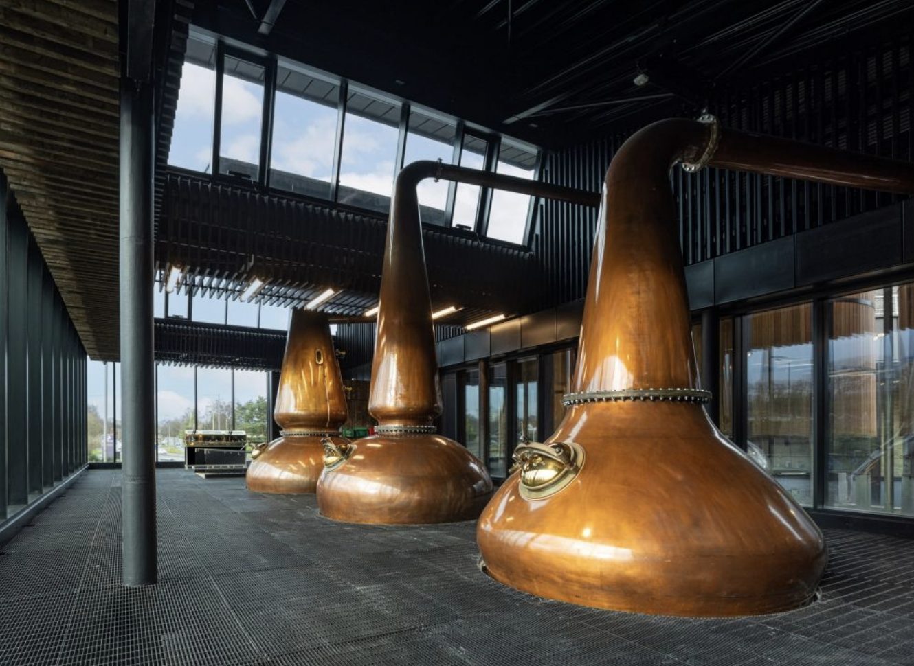 Rosebank Distillery Falkirk stills