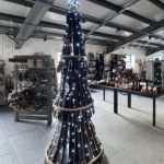 Kilchoman Distillery whisky christmas tree