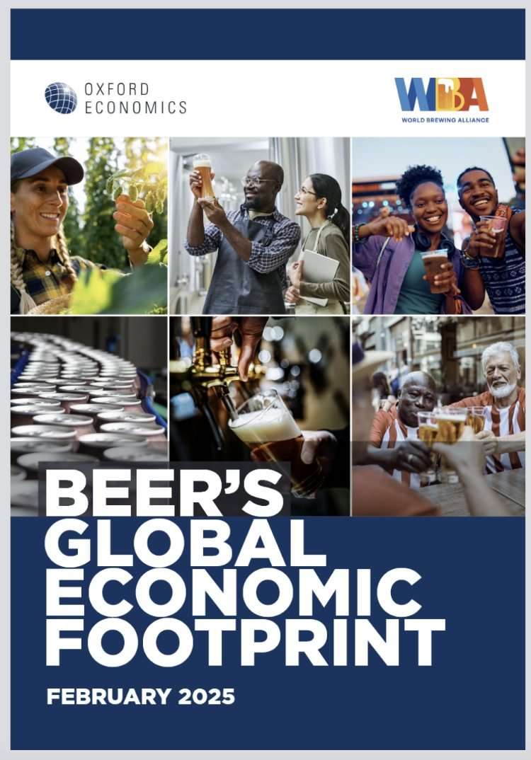 worldwide brewing alliance WBA beer impact on global GDP oxford economics