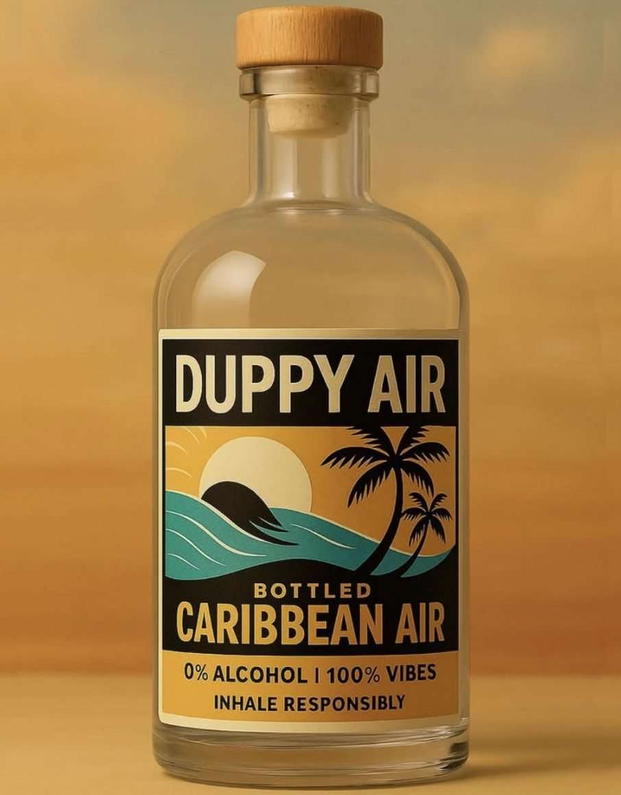 duppy air bottled caribbean air april fools day 2025