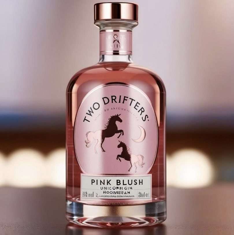Two Drifters Pink Blush Unicorn Moonbeam Gin april fools day 2025