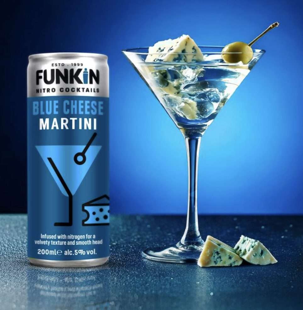 Funkin Cocktails Blue Cheese Martini april fools day 2025