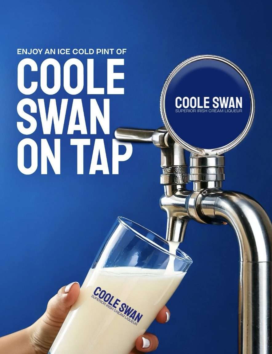 coole swan irish cream liqueur on tap april fools day 2025