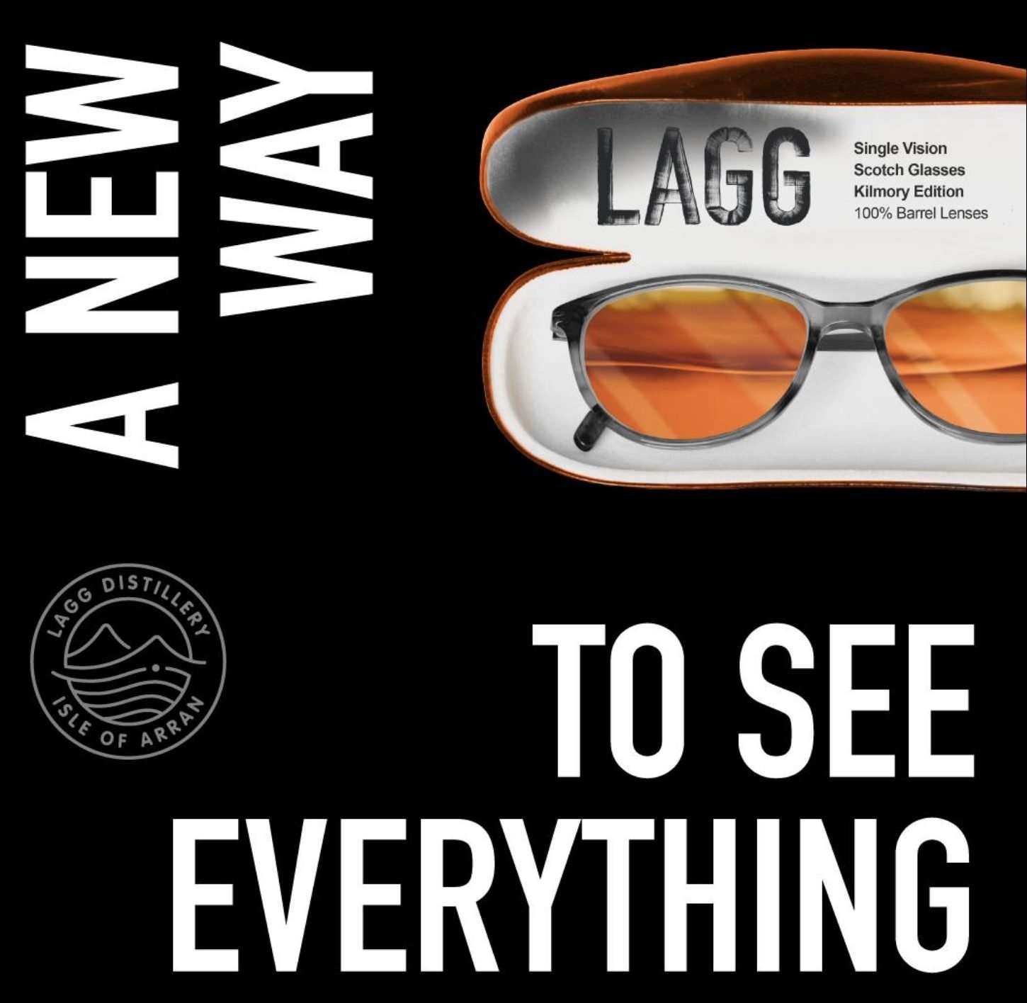 Lagg whisky Single Vision Whisky Glasses april fools day 2025