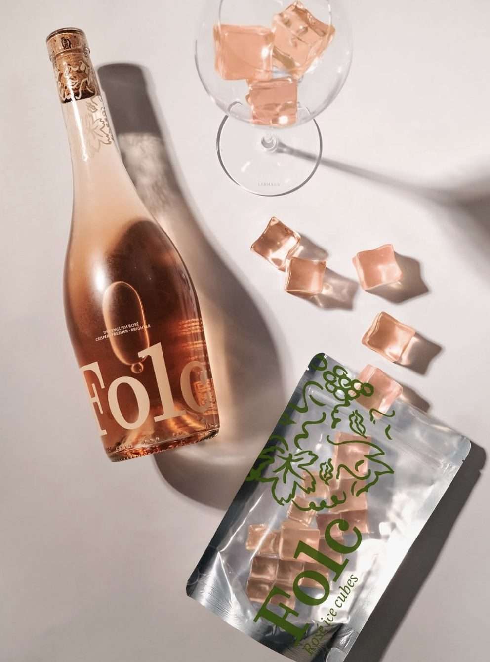 Folc Rosé ice cubes april fools day 2025