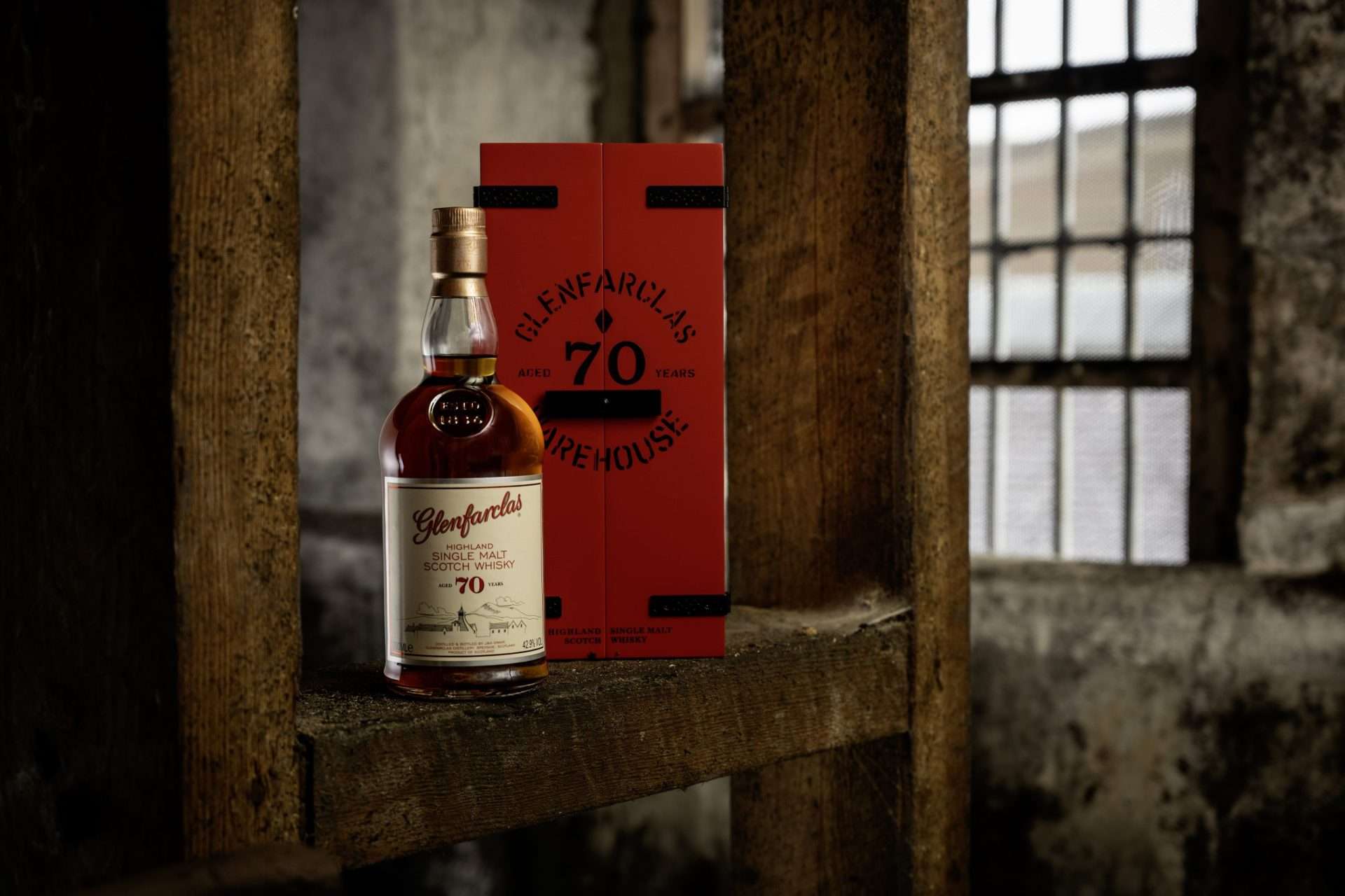Glenfarclas 70yo single malt scotch whisky