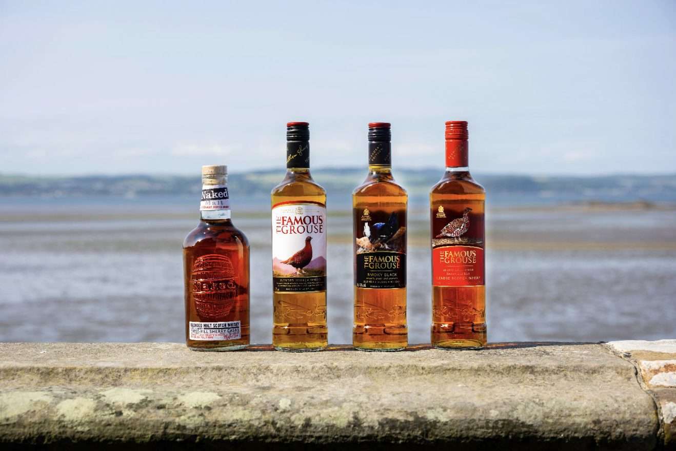 the famous grouse the naked malt william grant & sons edrington Perth Scotland