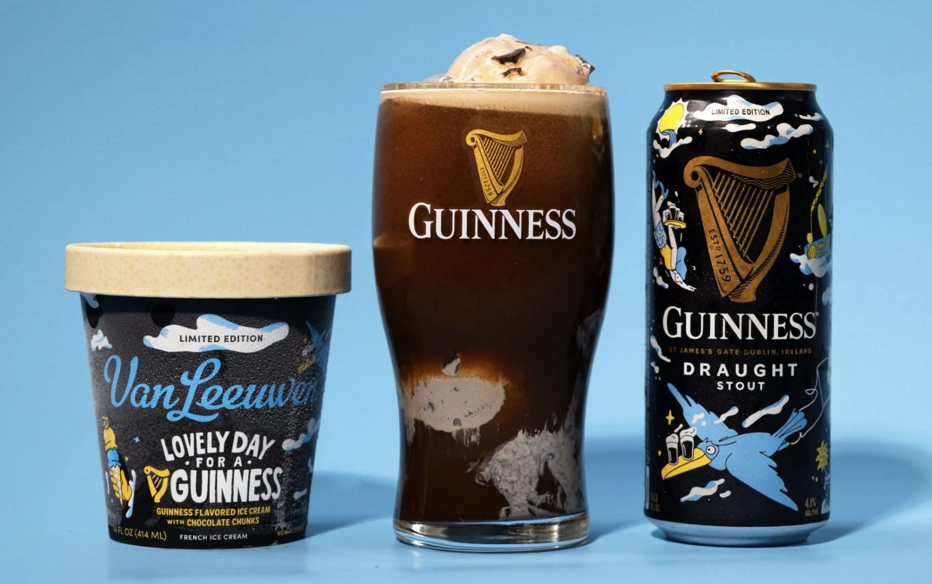 Lovely Day for a Guinness Van Leeuwen’s ice cream Guinness