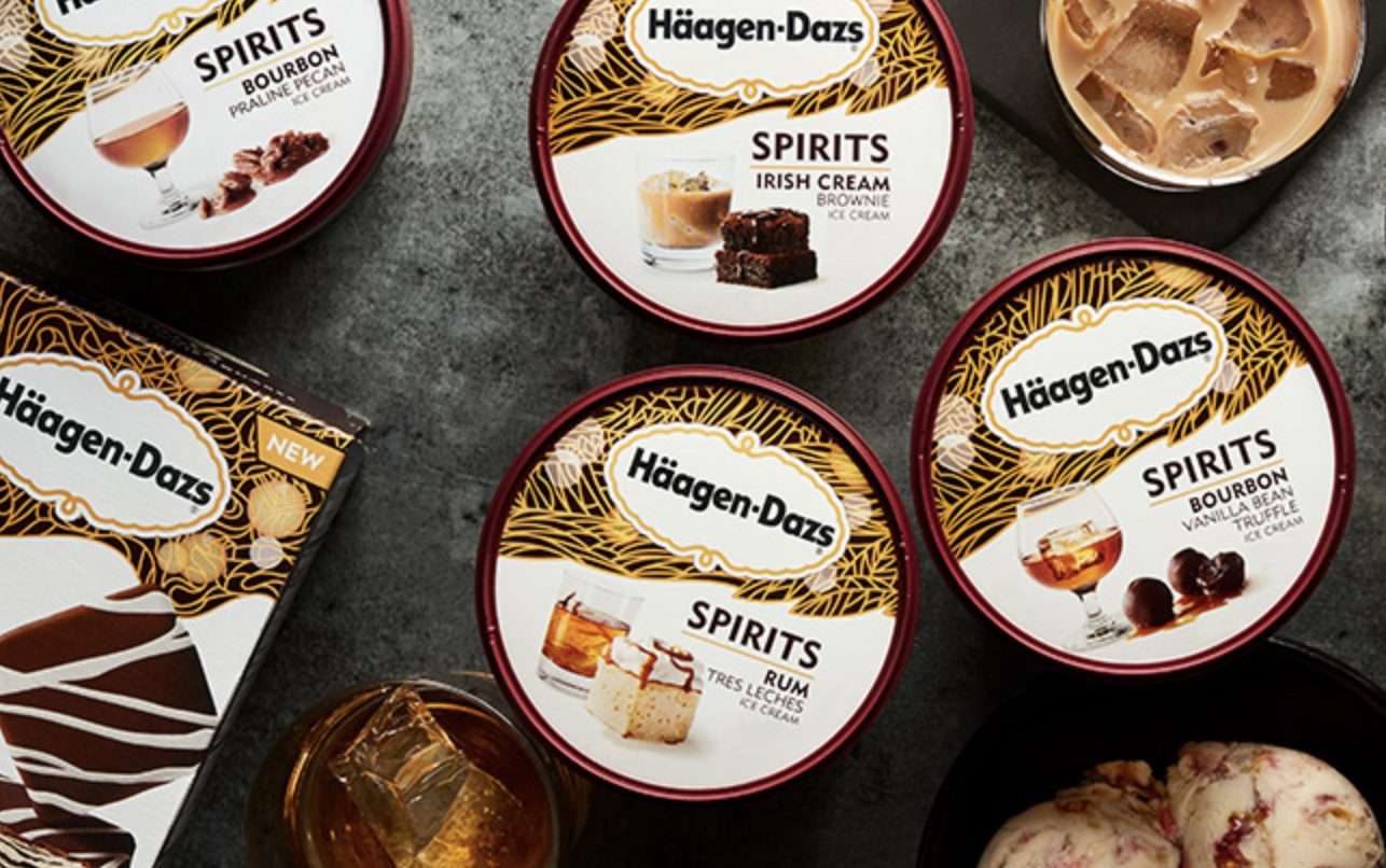 Haagen-Dazs Spirit-Infused Ice Creams