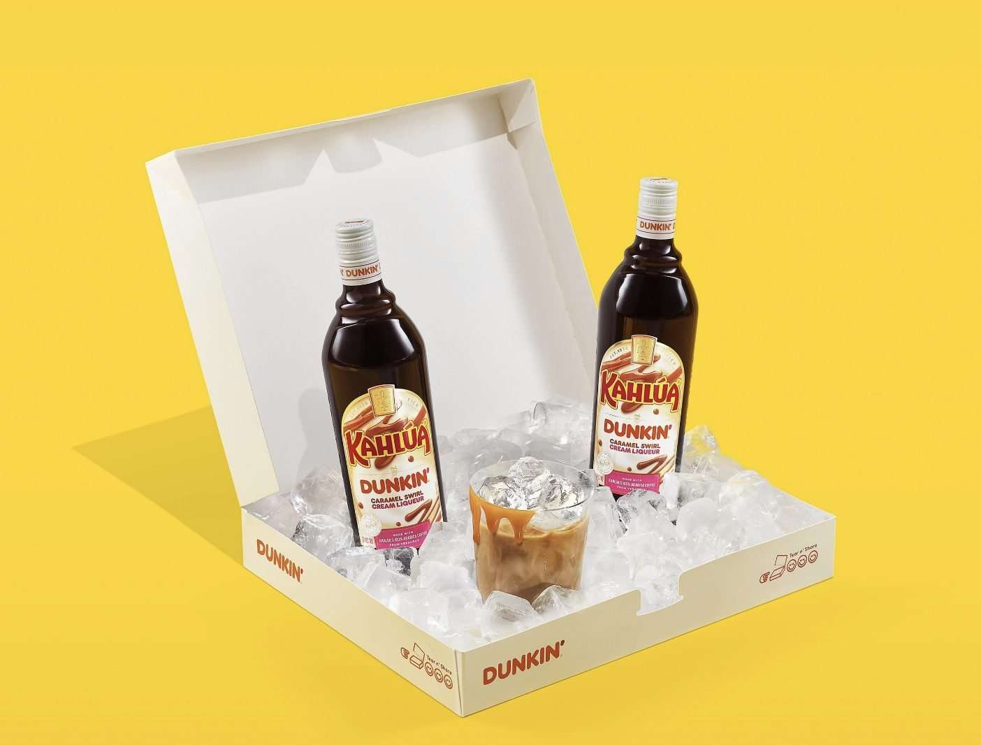 Kahlúa Dunkin' Caramel Swirl Cream Liqueur