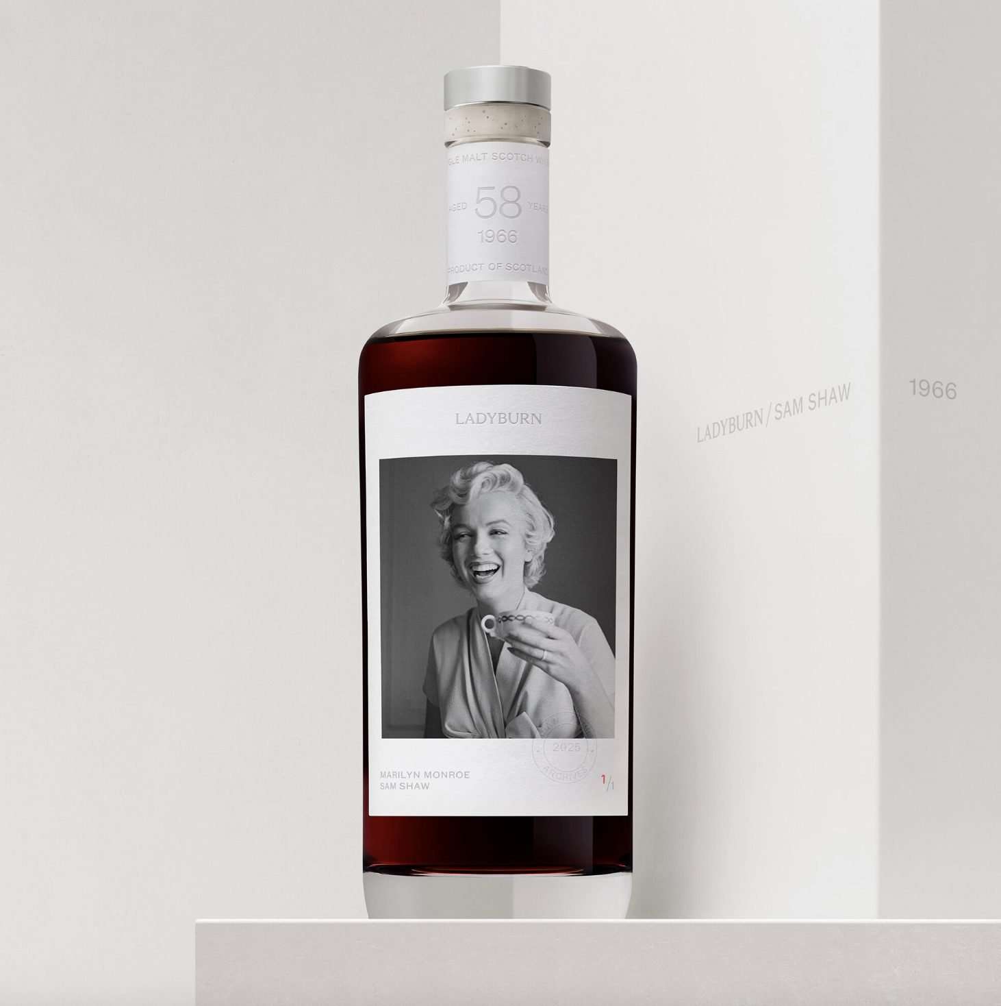 Ladyburn One of One 2025 - Marilyn Monroe by Sam Shaw