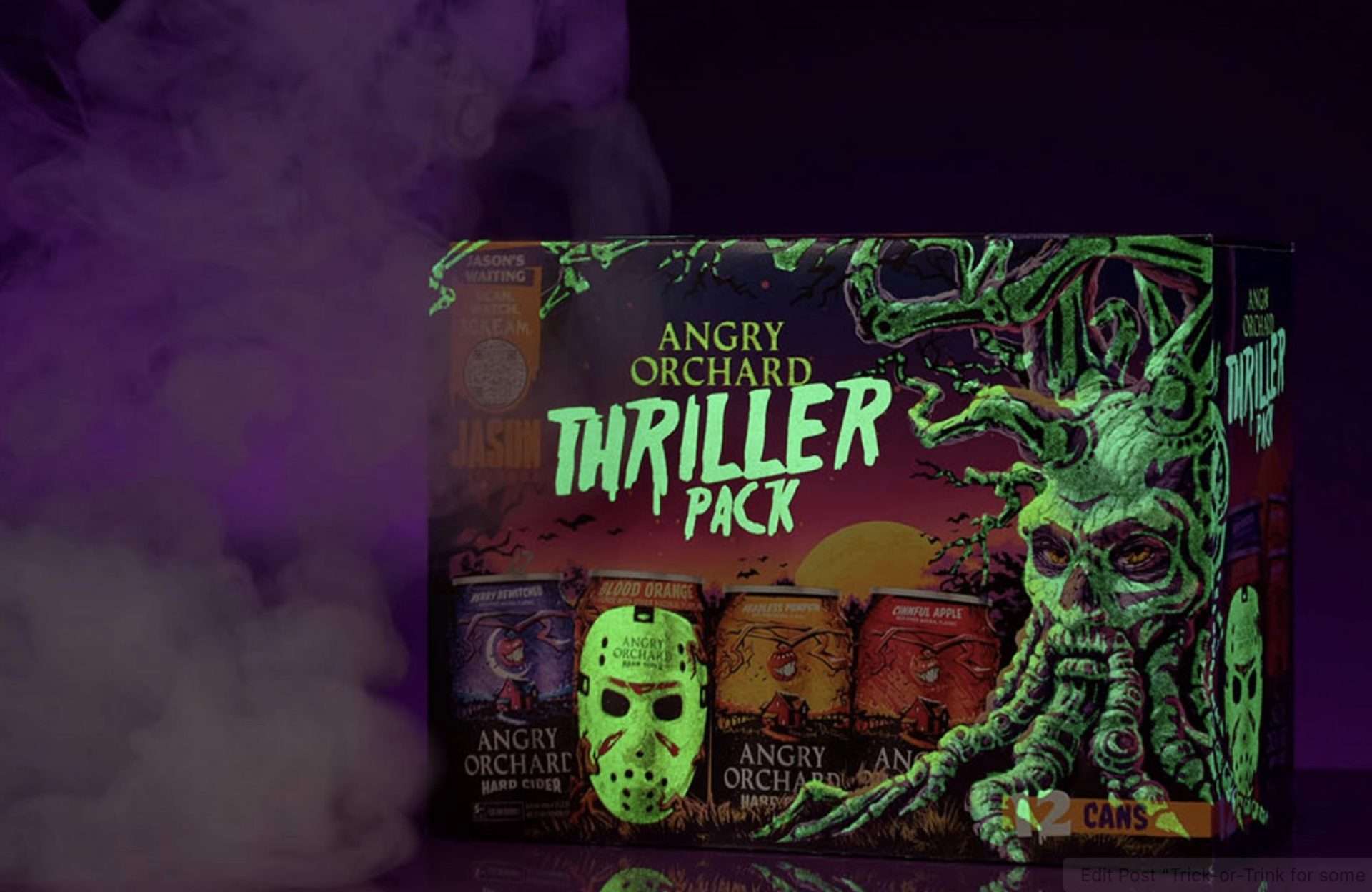 Angry Orchard Hard Cider x Jason Universe
