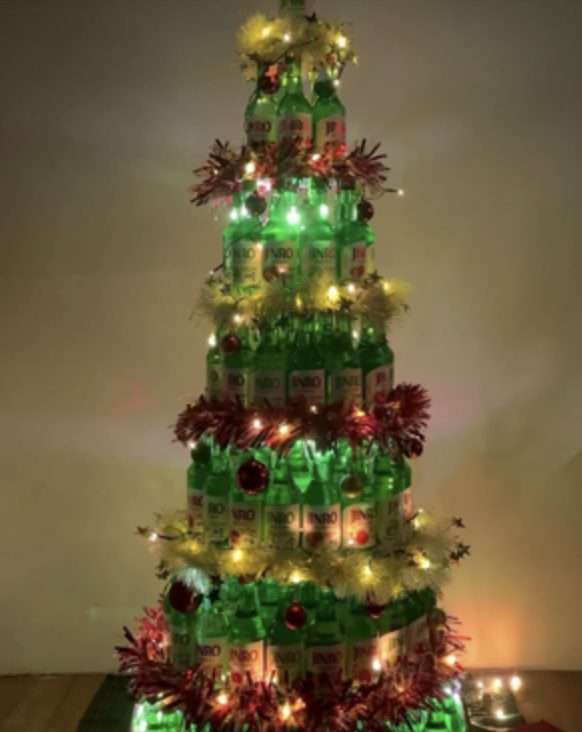 Jinro Christmas tree