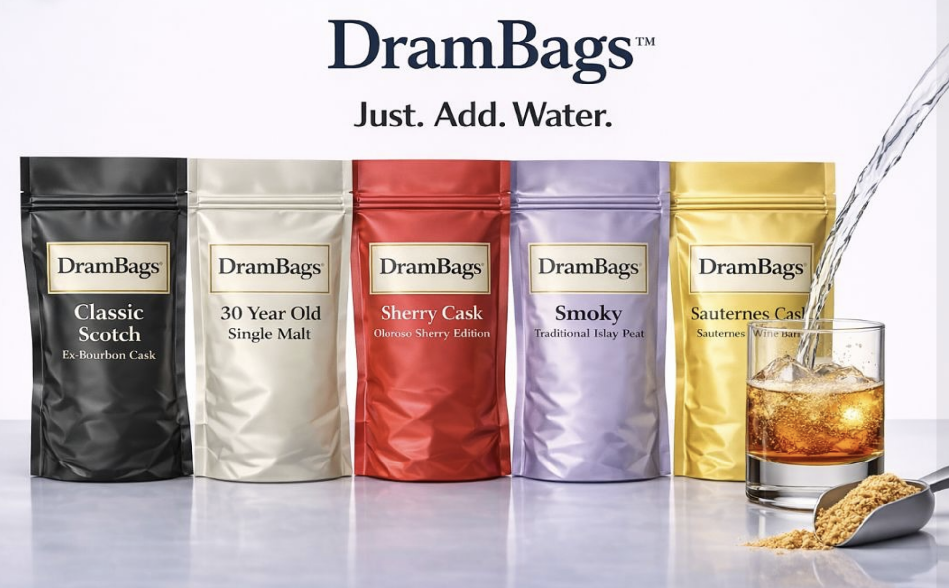 the whisky list dram bags april fools