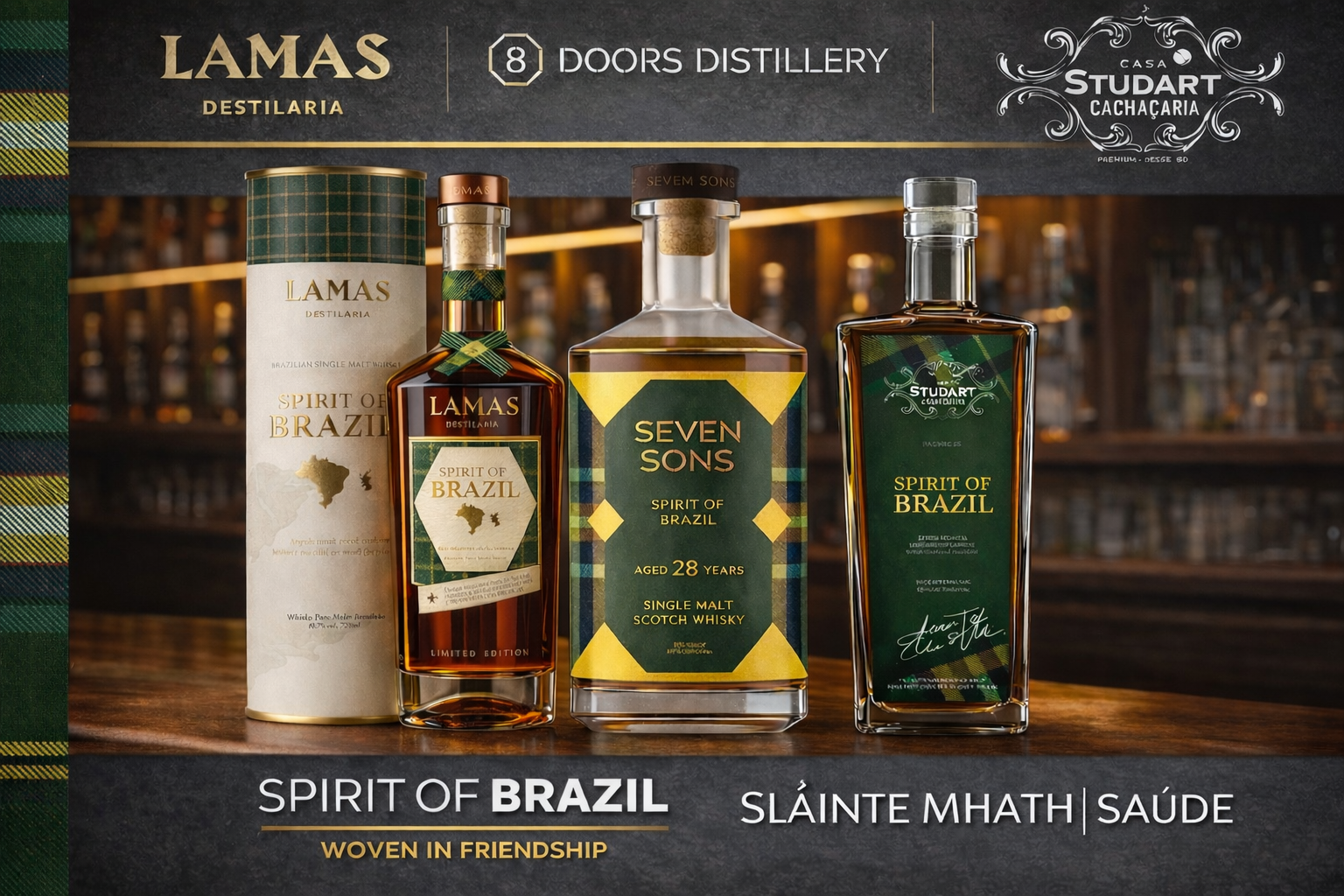 spirit of brazil 8 doors distillery lamas destilaria casa studart destilaria scotch seven sons whisky brazilian whisky brazilian cachaça