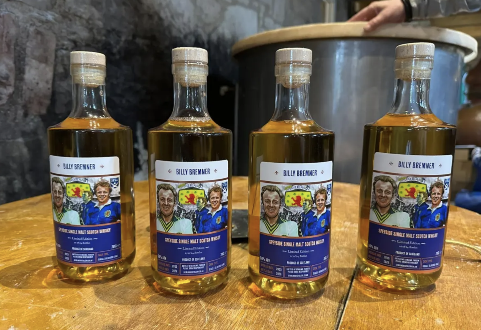 Stirling Distillery - Billy Bremner Whisky