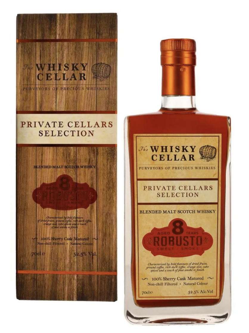 The Whisky Cellar Robusto Cigar Malt 8 Year Old