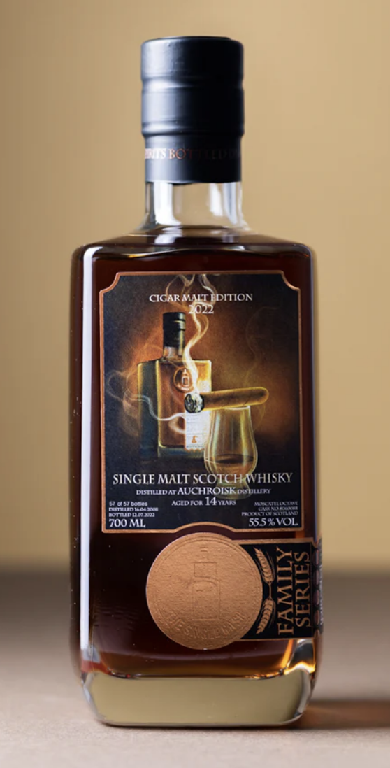 The Single Cask Auchroisk 14yo whisky Cigar Malt