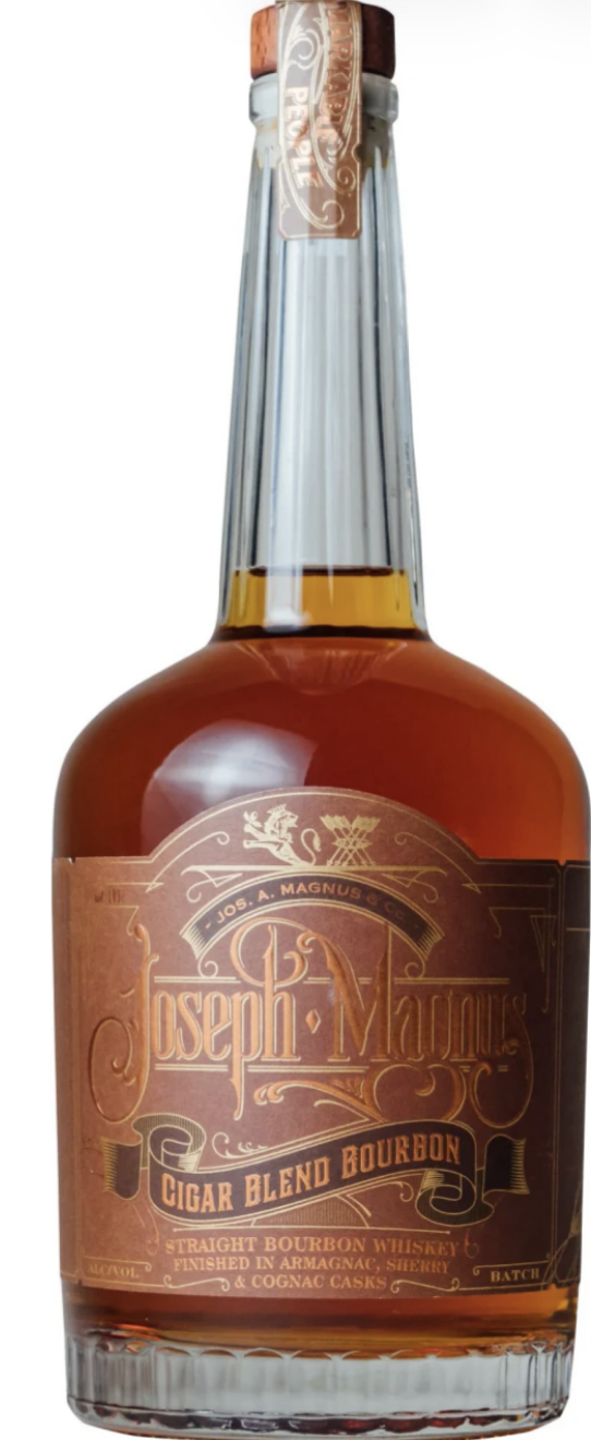 Joseph Magnus Cigar Blend Armagnac, Sherry, & Cognac Cask Finished straight bourbon