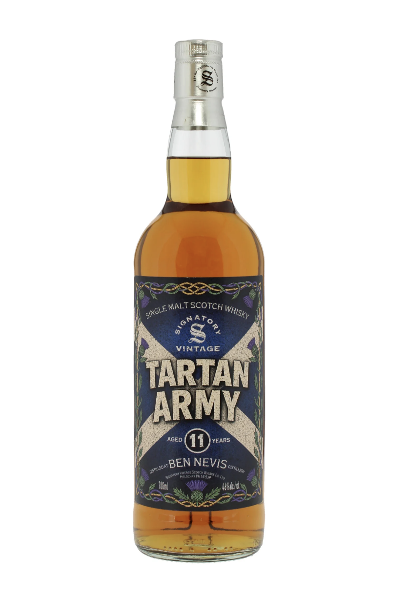 Signatory Vintage Tartan Army Ben Nevis