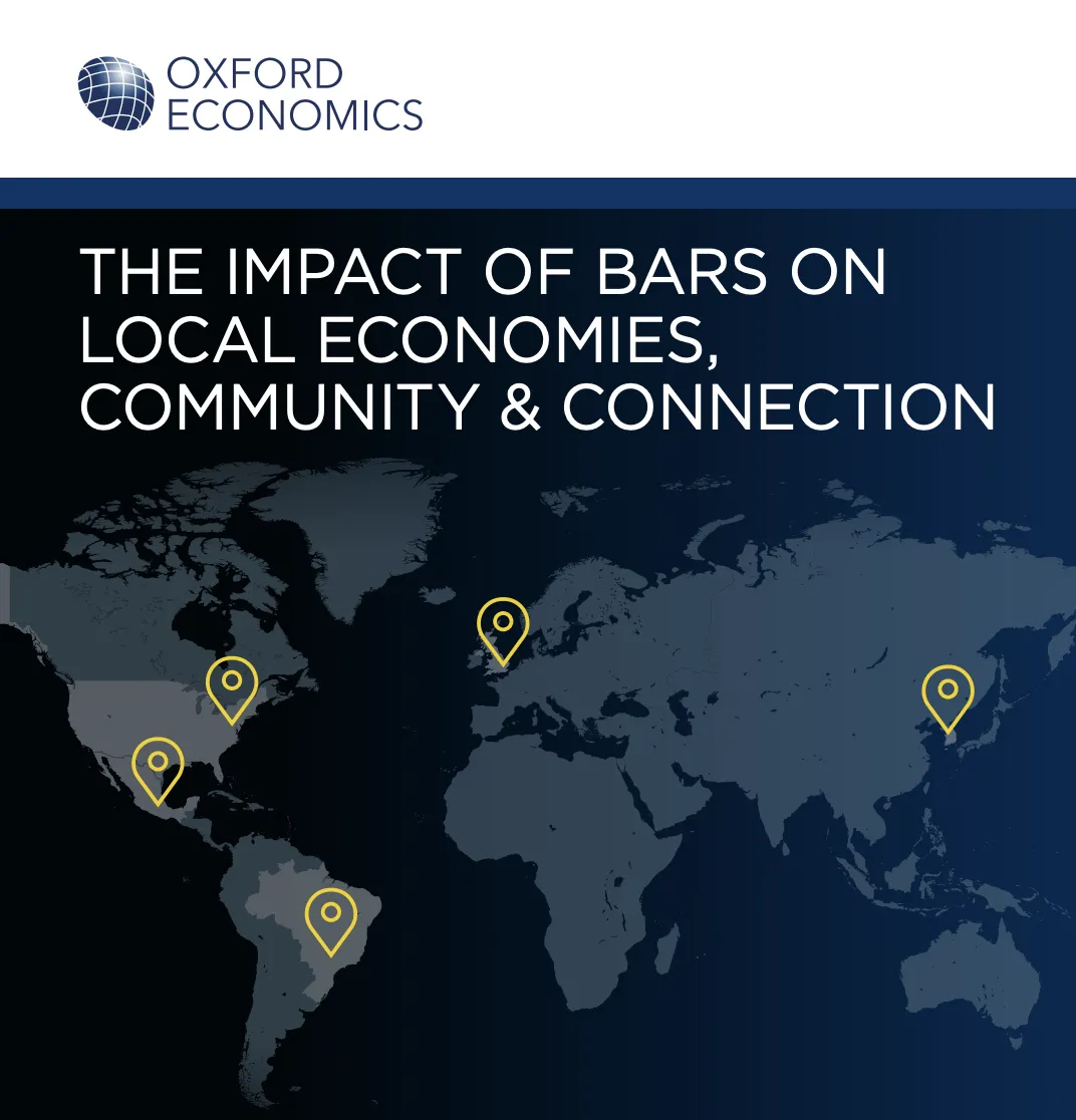 oxford economics report AB Inbev social economic impact of pubs and bars
