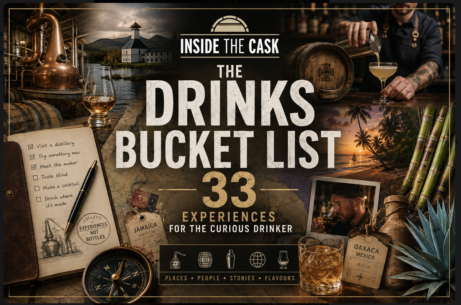 The Drinks Bucket List: 33 Experiences for the Curious Drinker