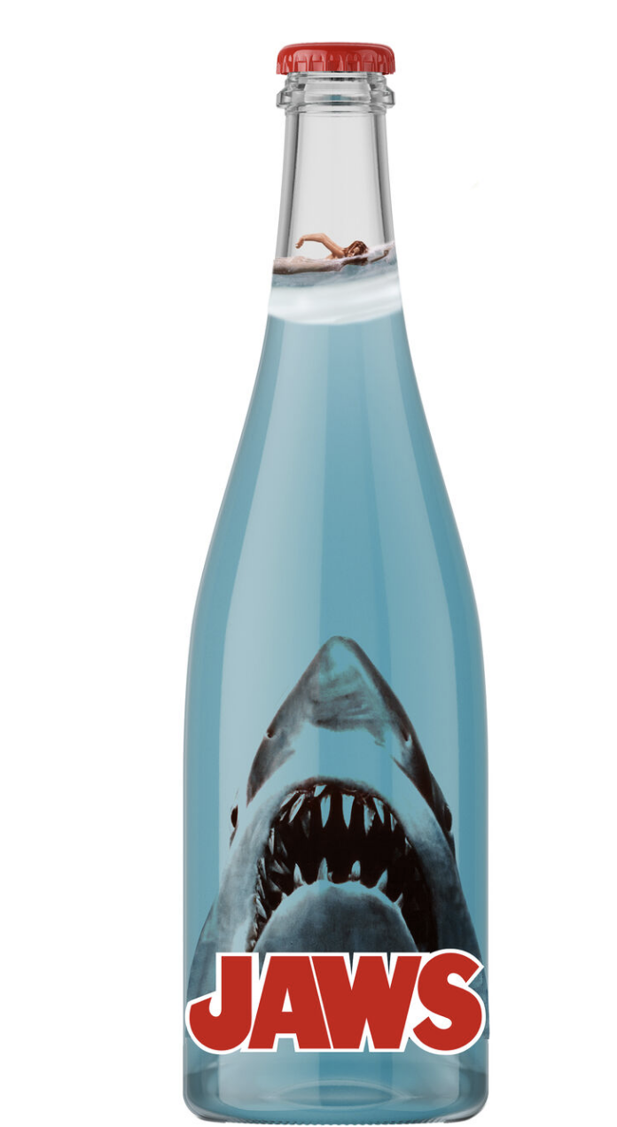 Jaws Tropical Blue Sparkling Wine